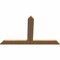 Ekena Millwork Portland Timber Gable Bracket, Western Red Cedar, 60"W x 38"H x 1 1/2"D x 5 1/2"F, 15/12 Pitch GBW060X38X0206POR00SWR - alternate 3